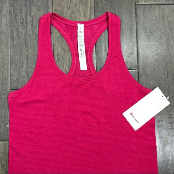 Lululemon NWT Swiftly Tech Racerback Tank Top 2.0 *Hip Length Passionate - Picture 4 of 10